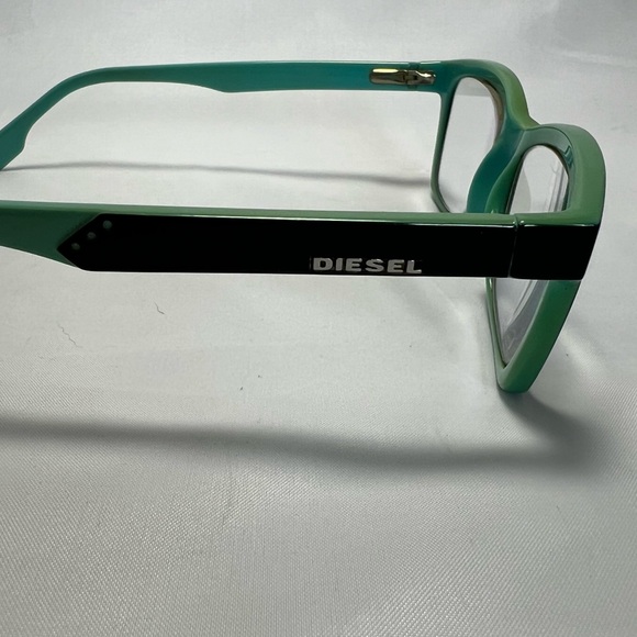 Diesel Eyeglasses Black Green - Frames Only - Picture 6 of 11